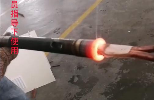 超音频铁棒加热测试，使用棒料加热退火回火工艺(图2)