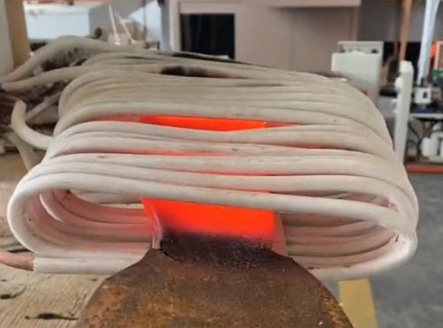 超高频大香蕉手机在线视频加热机 五金工具农具大香蕉手机在线视频加热 后续可以淬火或者锻打