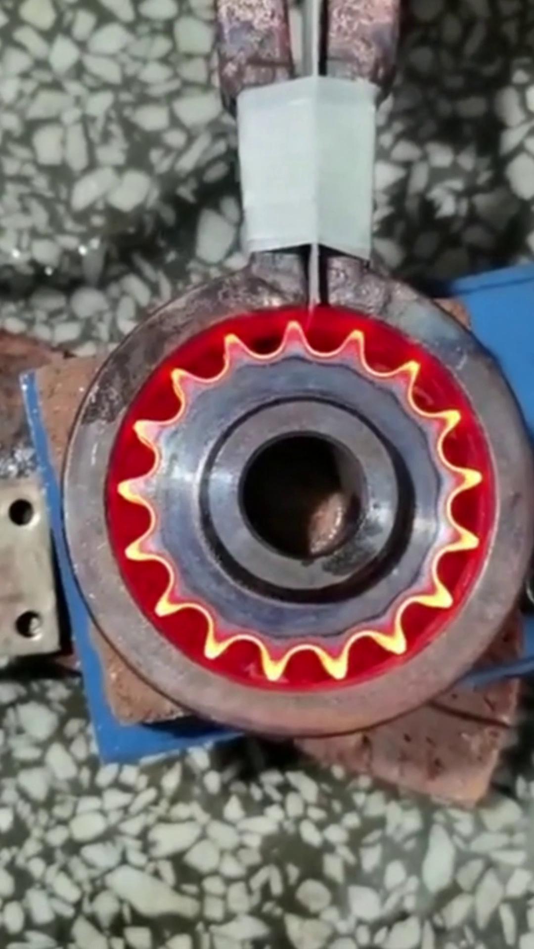 齿轮淬火 链轮蘸火用高频淬火机 高频久久大香蕉久久