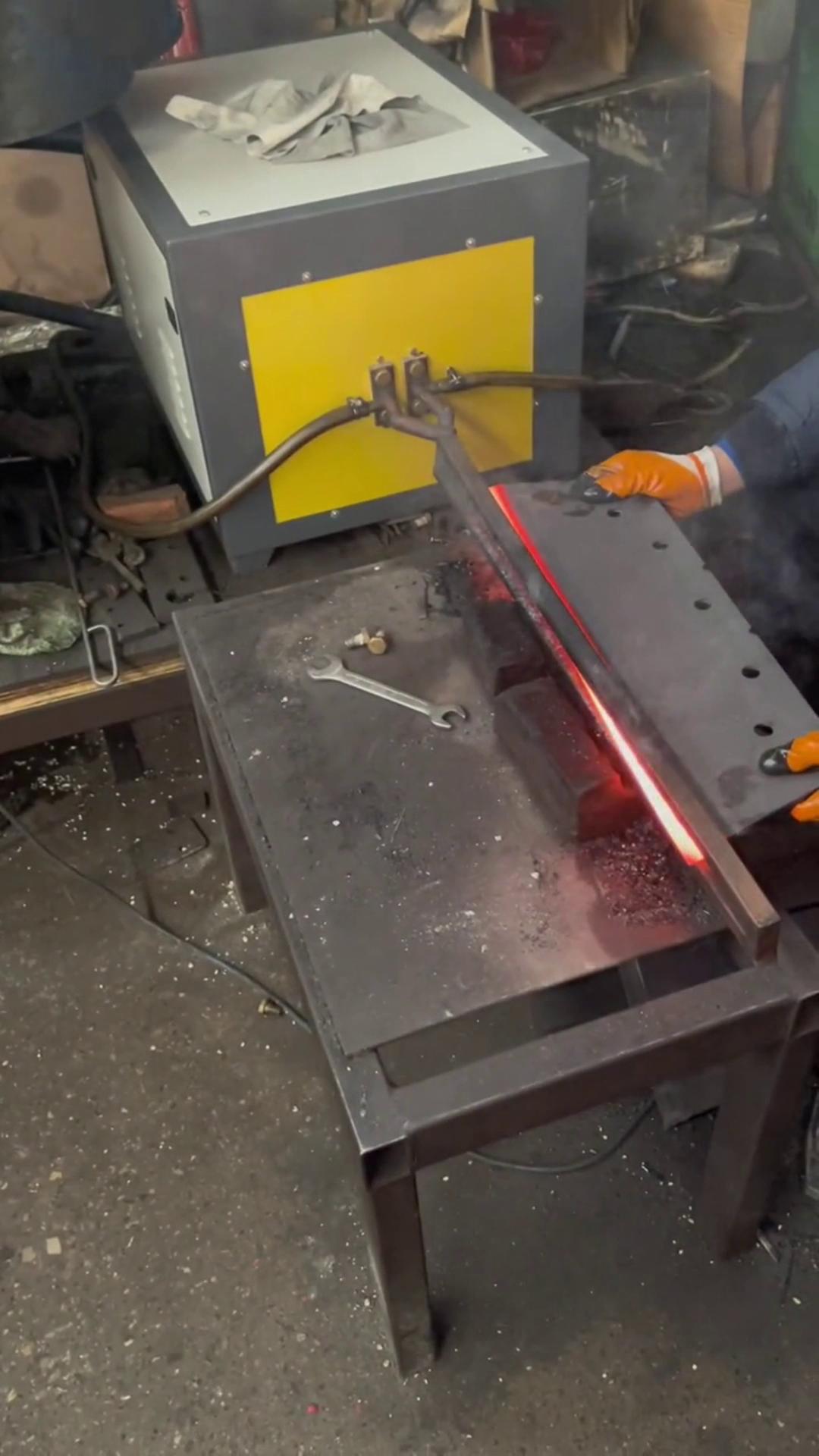 钢板局部加热热处理用超音频大香蕉手机在线视频加热设备