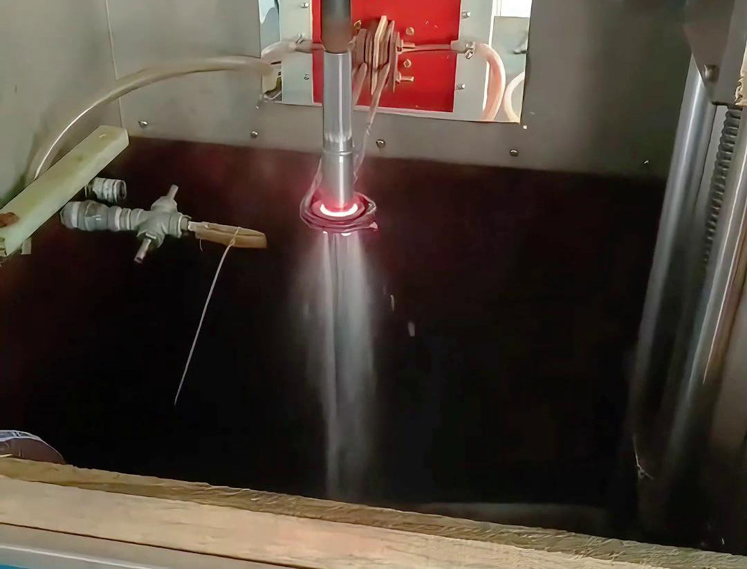 超高频销轴淬火，深度浅，速度快，变形量小