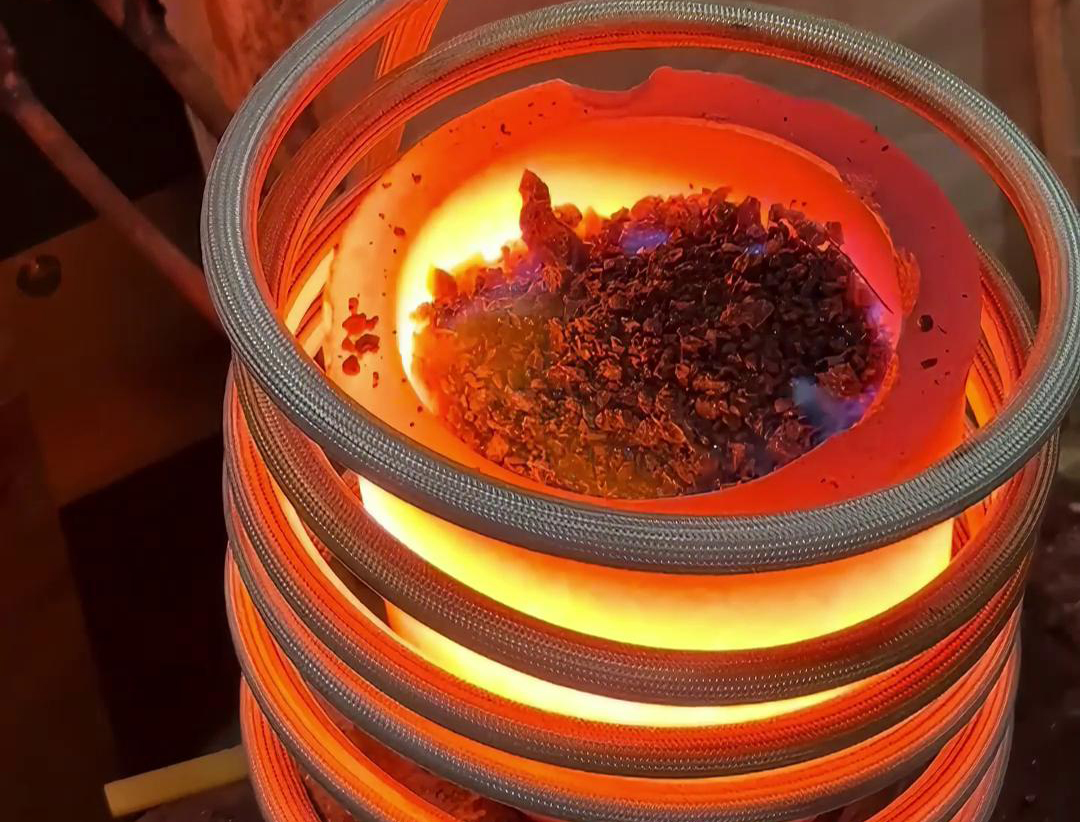 海瑞拓高频熔炼炉实测：3 分钟废紫铜变铜水，用事实见证工业级熔炼效率(图3)
