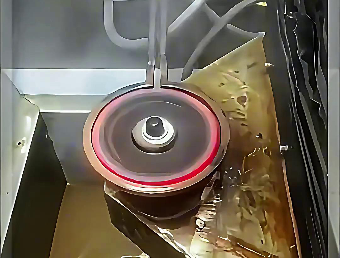 数控高频淬火机床，它可以适用于各类齿轮，链轮淬火，也可以用于各类销轴，滚轴淬火热处理