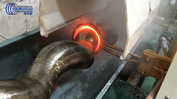 高频大香蕉手机在线视频加热设备80kw对76mm曲轴自动化淬火