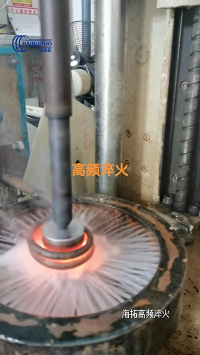 轴淬火 高频自动化久久大香蕉久久 数控淬火机床