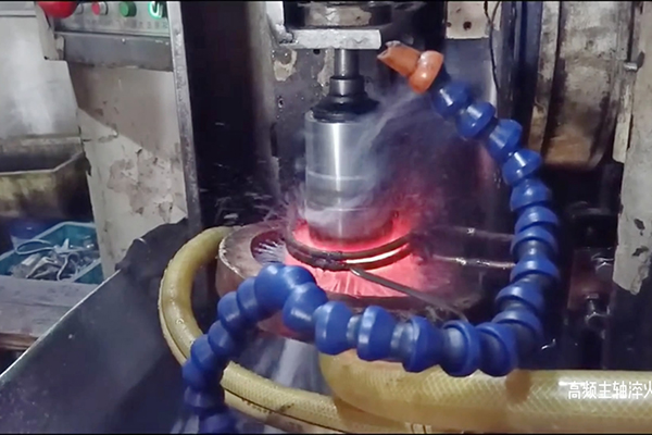 某机床主轴淬火用高频久久大香蕉久久