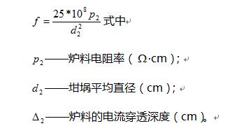 中频熔炼炉电流频率的选择(图4)