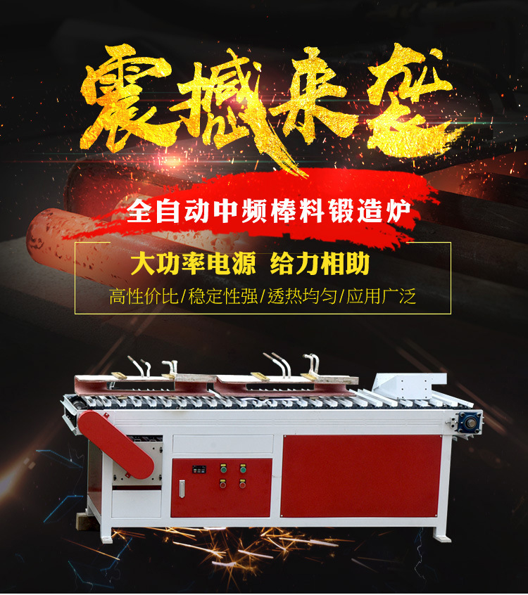 棒料加热锻造炉 环保加热炉 中频锻造炉(图1)